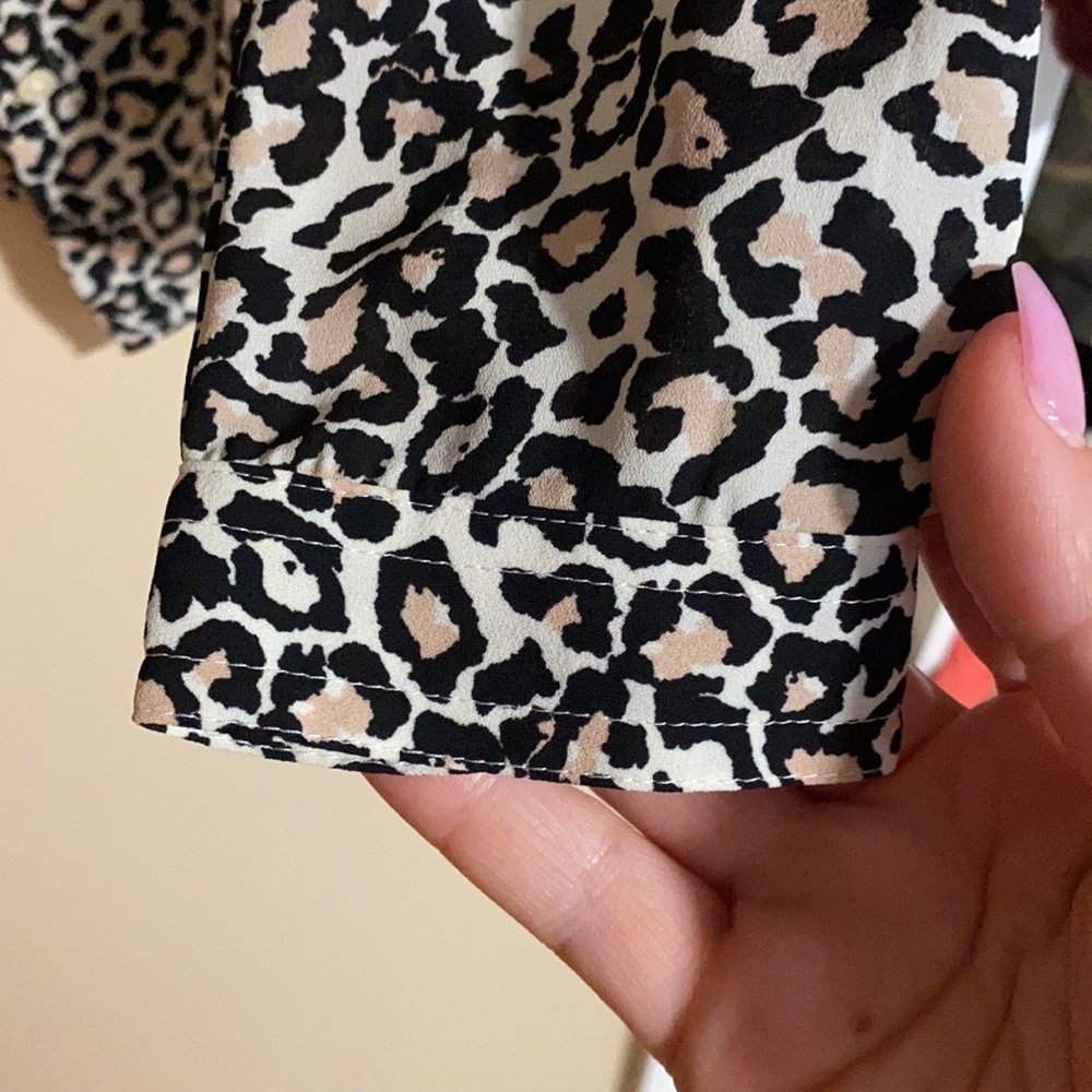 Cheetah Loft Button Down - image 5
